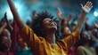 © Daniel - cinematic photographs of people in their thirties praising God in a mood of joy and happiness and gratitude
