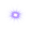 © Maryna Stryzhak - Purple Bright Shiny Flash. Glow Star Burst