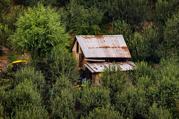 old wooden house