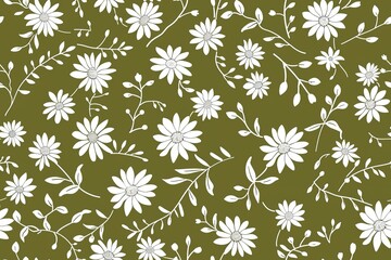 Wall Mural - Floral pattern