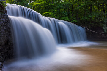 Poster - Hidden Falls Waterfall Scenic Summer Landscape