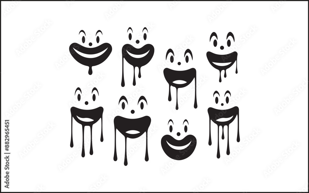 Emoticon Vector Icons Good Morning ๐๐ผโ Happy Birthday ๐๐๐ Congrats! ๐๐๐ ...