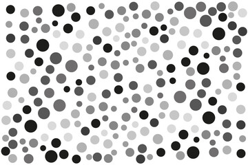 Wall Mural - Spice background of black and gray dots	