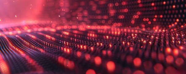 Perfect digital background for technological operations neural networks AI data transmission encryption digital