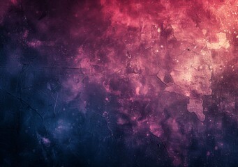 Wall Mural - abstract colorful background, universe with stars and planets