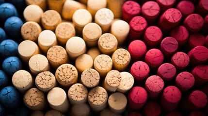 Sticker - A Collection of Wine Corks  