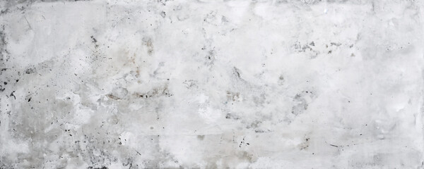 Wall Mural - Abstract grunge white concrete wall texture background, grey marble stone surface banner.