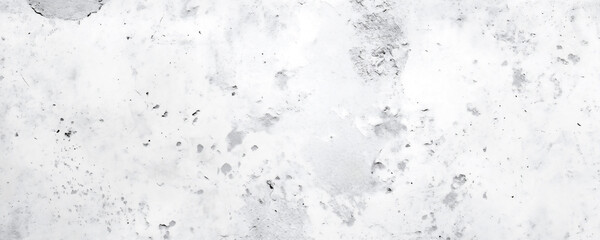 Wall Mural - Abstract grunge white concrete wall texture background, grey marble stone surface banner.