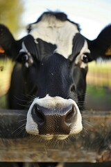 Wall Mural - Discuss the advancements in veterinary care for cows. What are some common health issues, and how have modern veterinary practices improved cow health and longevity