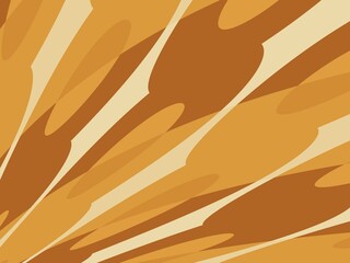 Wall Mural - Warm-toned, abstract, swirling pattern background 