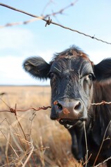 Wall Mural - Explore the challenges faced by cattle ranchers in maintaining herd health. What diseases affect cows, and how do farmers prevent and treat these conditions