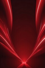 Wall Mural - red lights abstract theme background for banner or invitation card illustration art design