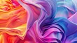 © rachmat - Vibrant abstract shapes with a gradient flow