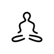 © Pankaj - yoga sitting icon vector eps