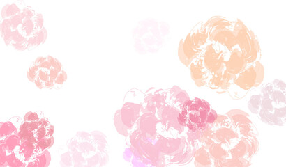 Delicate spring vector. Wedding celebration decor.