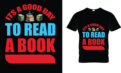 Wall Mural - national book lovers day t shirt design 277.eps