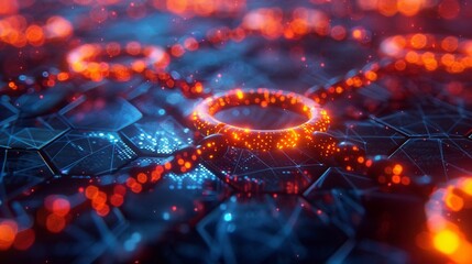 Abstract digital background