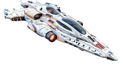 Wall Mural - space shuttle on transparent background