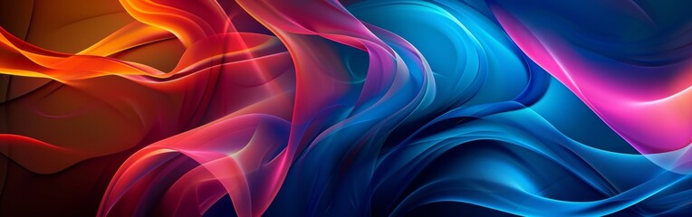 Wall Mural - vibrant abstract background for modern designs generative ai