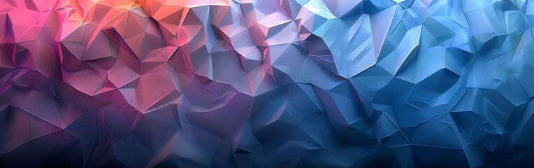 Wall Mural - vibrant geometric shapes background for modern designs generative ai