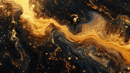 Wall Mural - luxurious gold background for design projects generative ai