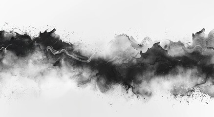 Wall Mural - watercolor splash abstract background for creative projects generative ai