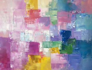 Wall Mural - vibrant pastel colors background for creative projects generative ai