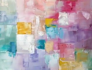 Wall Mural - vibrant pastel colors background for creative projects generative ai