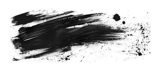Wall Mural - vibrant brush stroke banner for creative projects generative ai