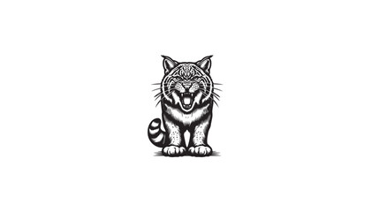 Wall Mural - Bobcat, bobcat design, bobcat logo, bobcat art, bobcat design logo, bobcat design art