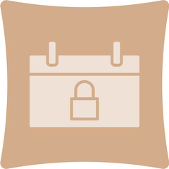 Sticker - Password Glyph Art Box Icon