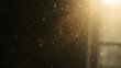 © Prasanth - real dust particles floating in the air indoor with natural sun light