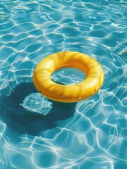 Wall Mural - Inflatable Ring Pool