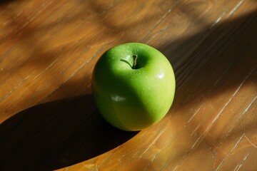 Two red apples and strucural formula of S 2-methylbutyric acid. Beautiful simple AI generated image in 4K, unique.