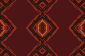 Ikat ethnic Indian seamless pattern. Design for background, wallpaper, vector illustration, fabric. Ikat ethnic seamless pattern design. Aztec fabric carpet.