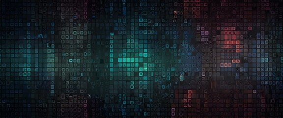 abstract background with code
