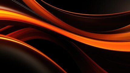 orange and black background design