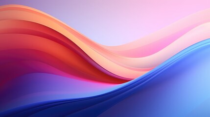 Wall Mural - wave modern gradient background