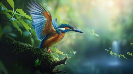 Wall Mural - heron