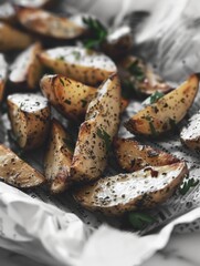 Canvas Print - Close-up of potato dish