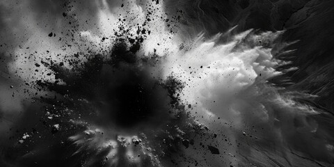 Wall Mural - black hole image
