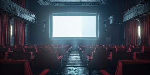 Poster - Empty Theater Seating