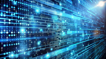 Computer programming concept of lines of code, coding, software development, programming, computer science, technology