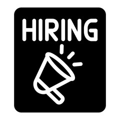 Sticker - hiring