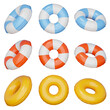© 정의 장 - Swimming Pool Supplies floaties 3D graphic