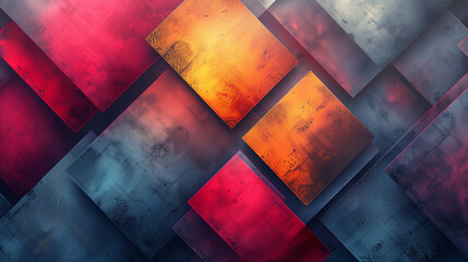 abstract background with squares