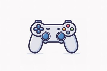 Wall Mural - ergonomic video game control icon