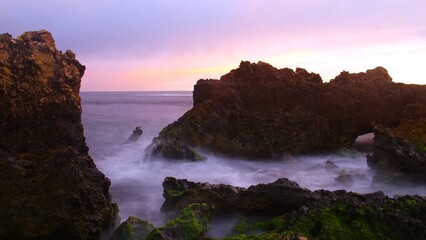 Wall Mural - Rocky shoreline