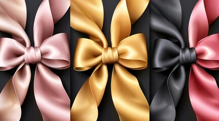 Sticker - black bow tie