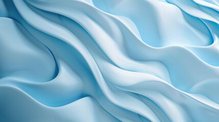 Blue white 3d gradient abstract curve wave wavy line background for creative bussines project or design backdrop texture